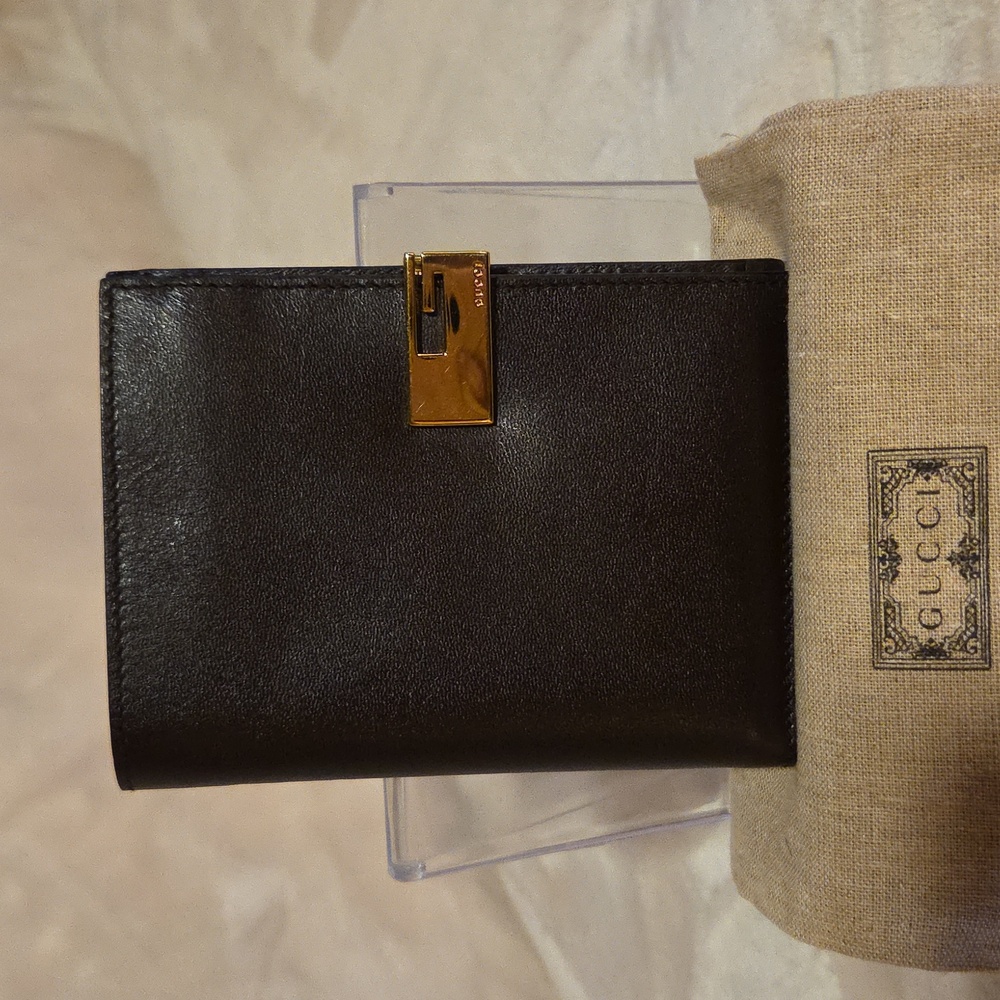 Gucci/Tom Ford Dark Brown‎ Leather Men's Wallet
